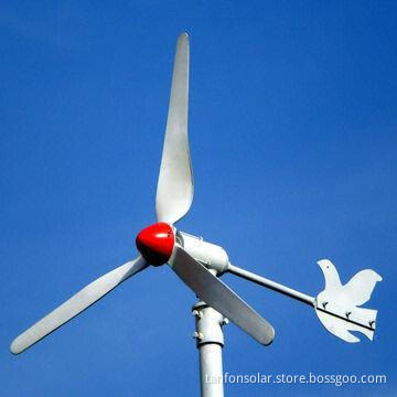 Wind-powered 600Wp 24/110/220V Off/On Grid Supply 600Va Systems with Batteries 24V DC Pack